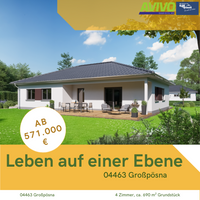 Bungalow in Gro&szlig;p&ouml;sna - Avivo GmbH &amp; Co. KG - ein Partner von Elbe-Haus